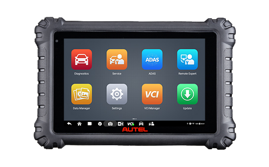 Autel MaxiSYS MS906 Pro escáner de diagnóstico profesional con pantalla táctil de 8”, interfaz intuitiva y funciones avanzadas de diagnóstico, servicio y ADAS.