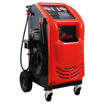 Launch CAT-501S limpiador e intercambiador de aceite ATF para transmisiones automáticas, CVT y DCT. Equipo profesional con pantalla LCD de 5 pulgadas, impresora integrada y tolerancia de llenado de ±100 ml.