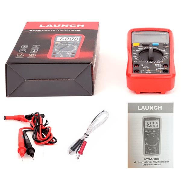 Multimetro Automotriz Launch MTM-100