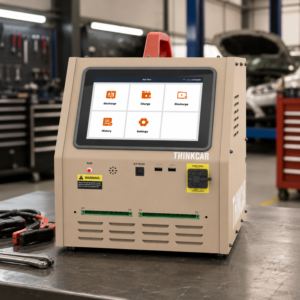 THINKCAR EVP803 ecualizador de celdas y balanceador de módulos de batería EV para mantenimiento técnico con carga y descarga controlada en taller