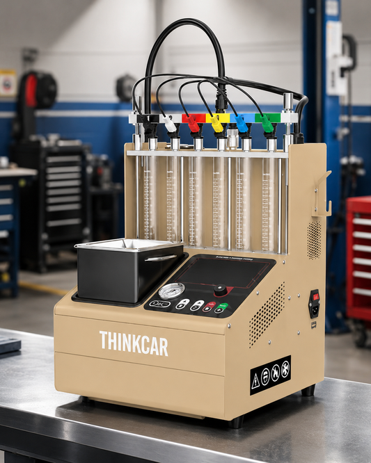 THINKCAR GDI300 comprobador de inyectores GDI para taller automotriz con limpieza ultrasónica