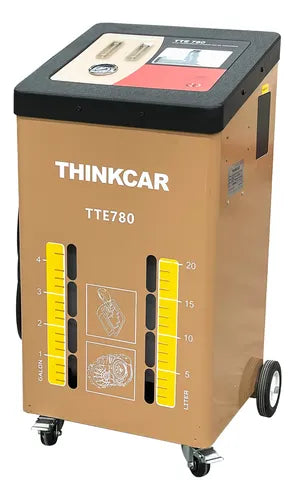 Thinkcar TTE780 máquina para cambio de aceite ATF con base de datos por modelo y guía automática de servicio.
