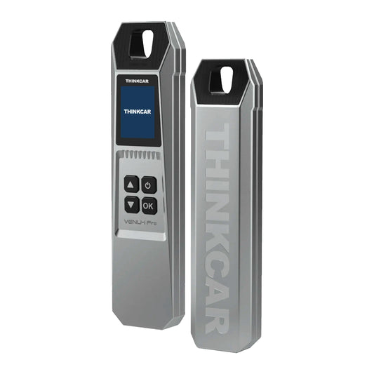Thinkcar VENU iPro programador y clonador de sensores TPMS en doble frecuencia 315/433 MHz, diseño portátil y resistente. Ideal para talleres automotrices con soporte para Android y escáneres Thinktool