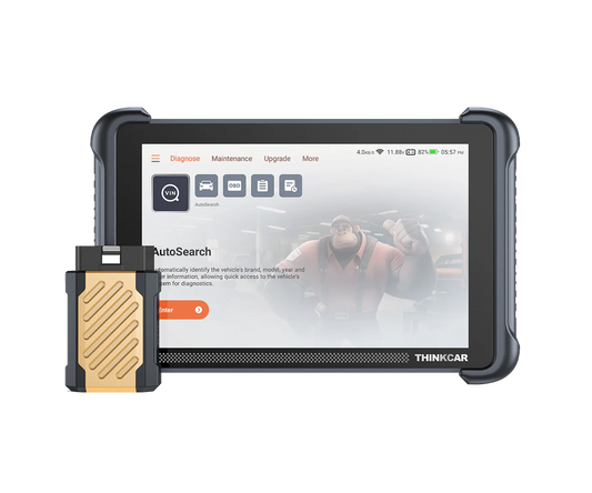 Thinktool Expert 191 escáner automotriz profesional OBD2 con tablet de 8 pulgadas y módulo VCI para diagnóstico multimarca.