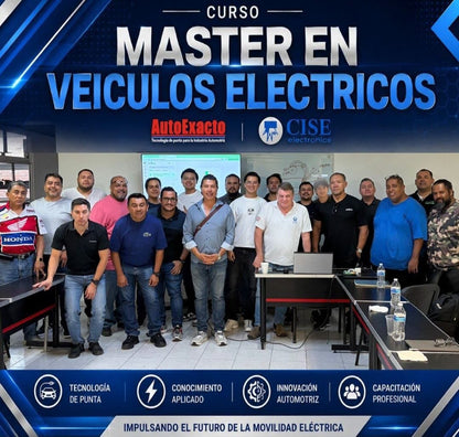 Técnico Máster en Vehículos Eléctricos (AutoExacto + CISE) 2