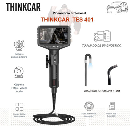 THINKCAR ES-401 videoscopio automotriz