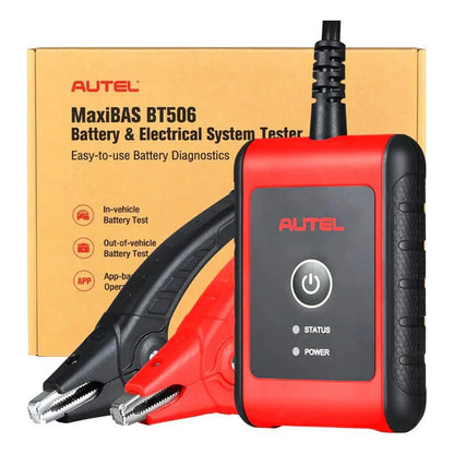 Autel MaxiBAS BT506 analizador de batería y sistema eléctrico 6V/12V con caja y accesorios