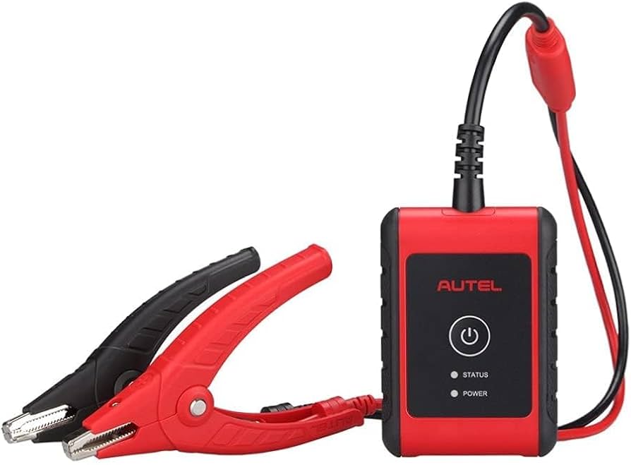 Autel MaxiBAS BT506 probador de baterías 6V/12V con pinzas para diagnóstico de batería en taller