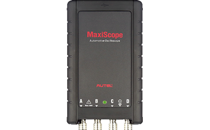 Autel MaxiScope MP408 osciloscopio automotriz de 4 canales con resolución de 12 bits para diagnóstico eléctrico profesional