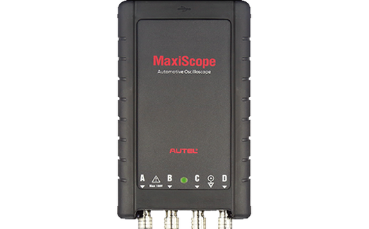 Autel MaxiScope MP408 osciloscopio automotriz de 4 canales con resolución de 12 bits para diagnóstico eléctrico profesional