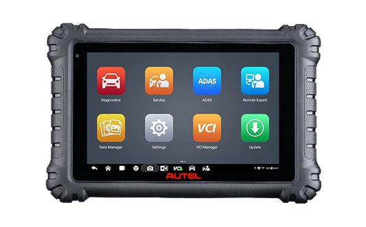 Autel MaxiSYS MS906 Pro escáner de diagnóstico profesional con pantalla táctil de 8”, interfaz intuitiva y funciones avanzadas de diagnóstico, servicio y ADAS.