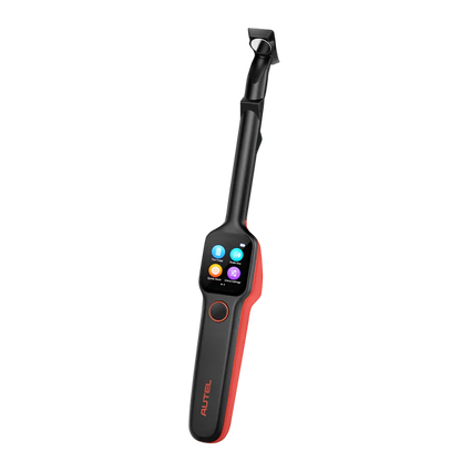  Autel MaxiTPMS TBE200 medidor de profundidad de dibujo de llantas con láser, pantalla con lectura gráfica para revisión rápida de neumáticos