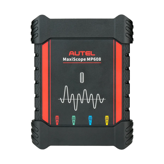 Autel MP608 osciloscopio automotriz de 12 bits, 20 MHz y hasta 80 MS/s para análisis avanzado de oscilogramas en vehículos
