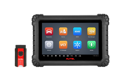 Escáner automotriz Autel MaxiSys MS906 MAX con módulo inalámbrico MaxiVCI V200 para diagnóstico profesional multimarca.