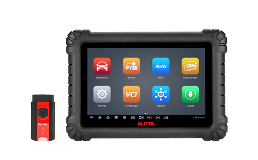 Escáner automotriz Autel MaxiSys MS906 MAX con módulo inalámbrico MaxiVCI V200 para diagnóstico profesional multimarca.