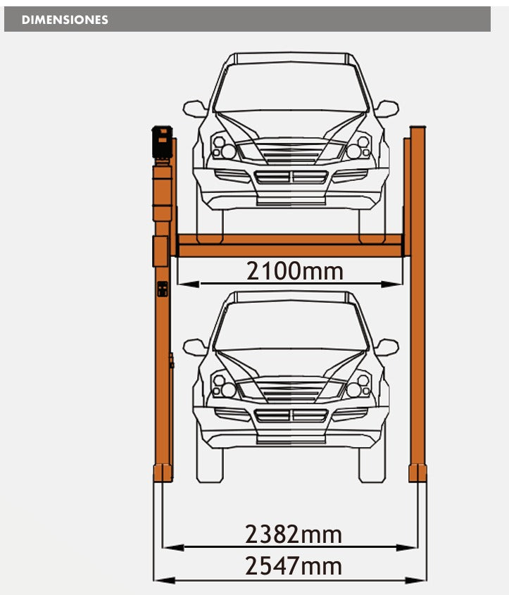 Elevador de Estacionamiento US-6000DLX
