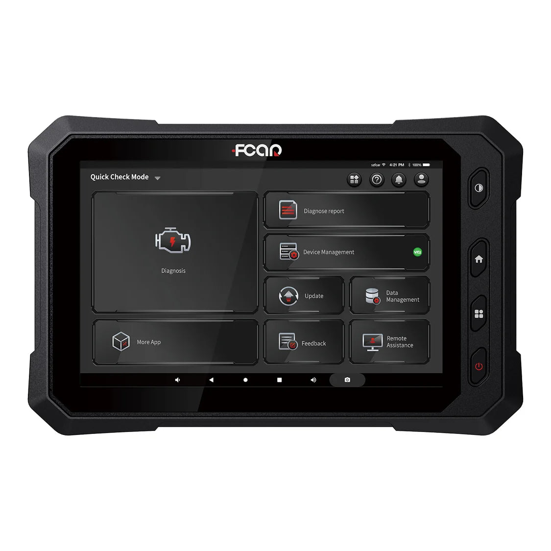 Tablet FCAR F9S-G escáner automotriz profesional multimarca con sistema Android, diagnóstico, reportes, actualizaciones y asistencia remota