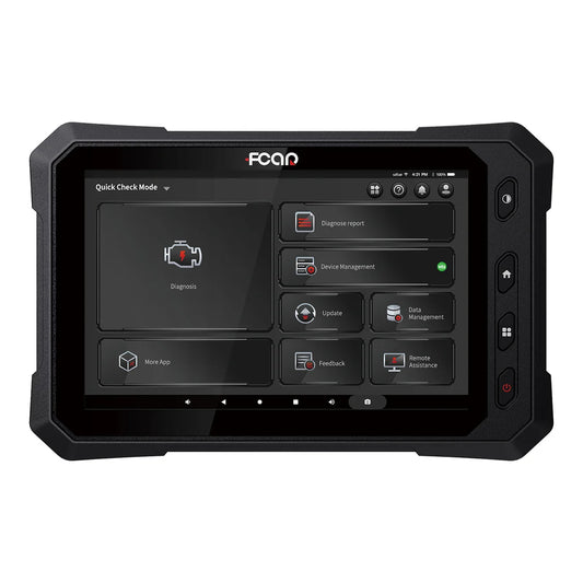 Tablet FCAR F9S-G escáner automotriz profesional multimarca con sistema Android, diagnóstico, reportes, actualizaciones y asistencia remota