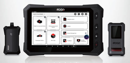 Kit FCAR F9S-G scanner diésel y automotriz con VCI FV400 y FV500 para autos 12V, camiones 24V, motores diésel y maquinaria