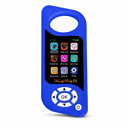 Handy Baby III programador de llaves automotrices y clonador de chips transponder para cerrajería automotriz, controles remotos y prueba de frecuencia