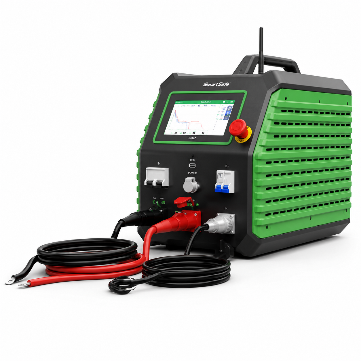 iSmartEV EP401 equipo de carga y descarga de baterías EV con cables de alto voltaje para mantenimiento de módulos de vehículos eléctricos