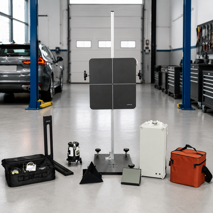 LAUNCH ADAS Radar 3 en 1 kit de calibración de radar ADAS para taller automotriz con objetivos para ACC BSM LCA y FCR