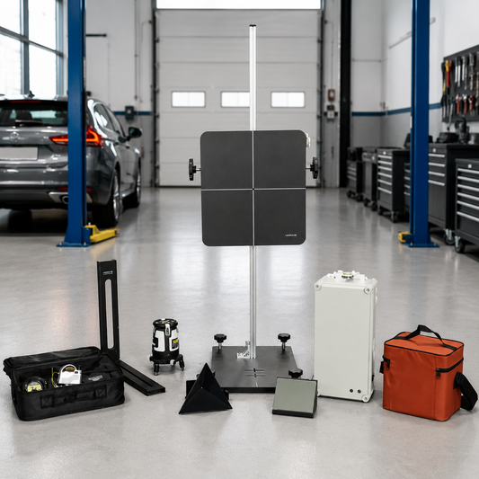 LAUNCH ADAS Radar 3 en 1 kit de calibración de radar ADAS para taller automotriz con objetivos para ACC BSM LCA y FCR