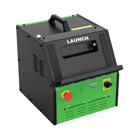 Launch EVM324 ecualizador de batería EV profesional con carga 40A y diagnóstico de alto voltaje para vehículos eléctricos.