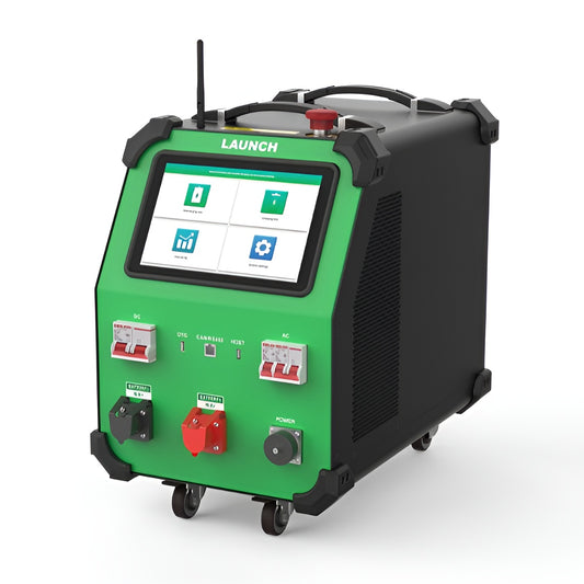 LAUNCH EVP711 módulo de carga y descarga para baterías EV con rango 2–400V y hasta 100A para mantenimiento profesional de baterías de litio y Ni-MH