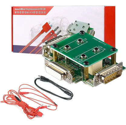 Kit completo del adaptador LAUNCH MCU3 con placa adaptadora IMMO, cables y caja, accesorio para X-PROG3 GIII enfocado a programación avanzada de módulos