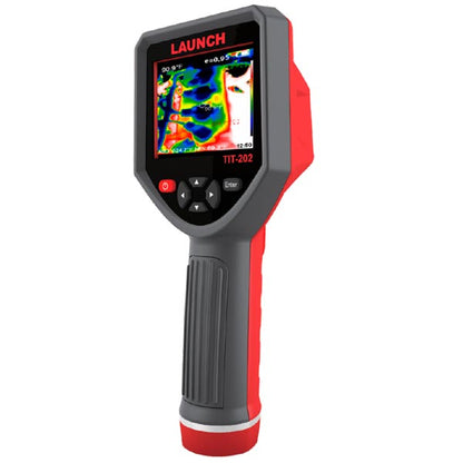 LAUNCH TIT-202 cámara termográfica automotriz por infrarrojo, imagen térmica para diagnóstico de frenos, rodamientos, motor, escape y componentes eléctricos