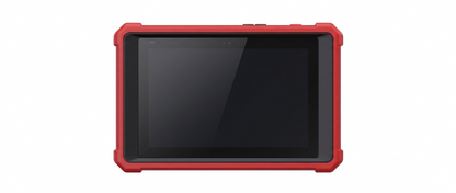 Tableta compatible X-431 PAD LINK para operar la alineadora 3D inalámbrica LAUNCH X-613 y gestionar mediciones y reportes de alineación