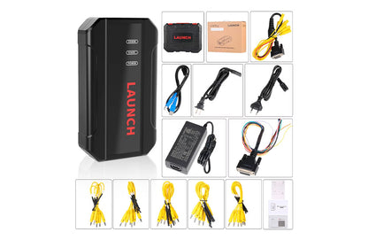 LAUNCH X-431 ECU & TCU Programmer con cables y accesorios para programación, lectura, escritura y clonación de ECU y TCU