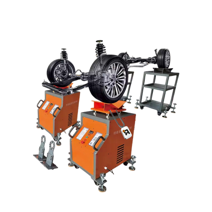 Risenmega simulador rodante de chasis 4 toneladas. Equipo de prueba de suspensión y carretera real con frecuencia ajustable hasta 50 Hz para talleres automotrices.