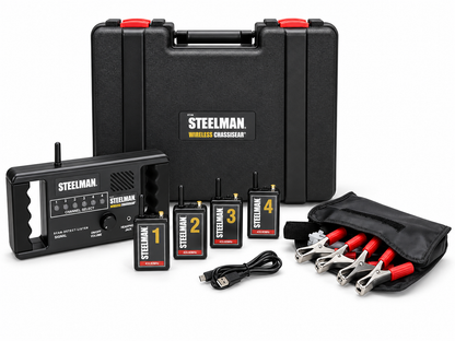 STEELMAN 61082 detector de ruidos automotriz inalámbrico para localizar fallas en suspensión, motor, transmisión, diferencial, ejes y chasis
