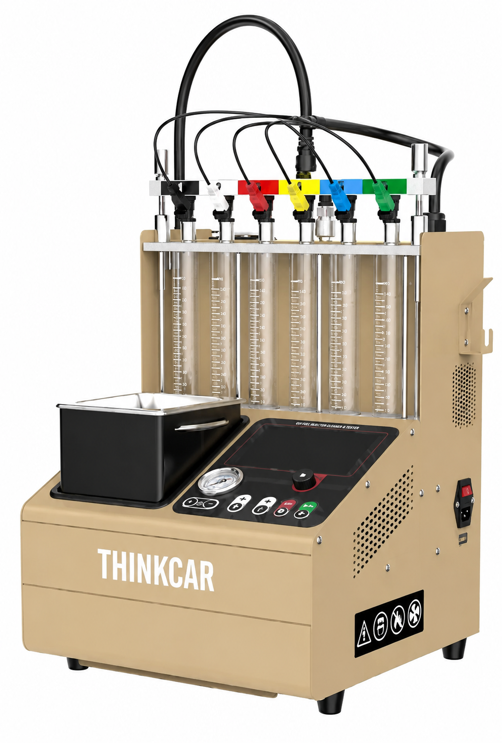 Limpiador de inyectores THINKCAR GDI300 para prueba de caudal, atomización y volumen de inyección