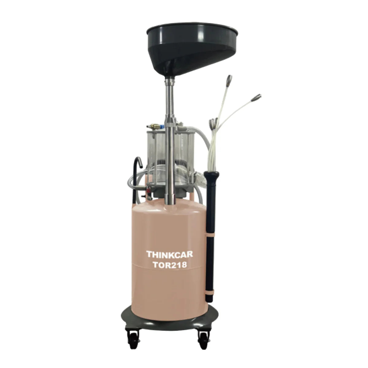 Extractora neumática de aceite usado Thinkcar TOR 218 con tanque de 70 litros para taller mecánico