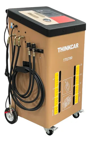 Thinkcar TTE780 estación profesional para intercambio equivalente de aceite de transmisión automática ATF con control de flujo, presión y temperatura.