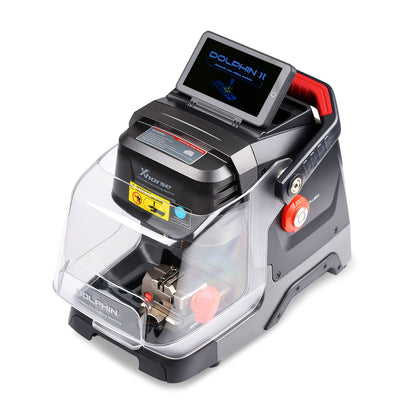 Xhorse Dolphin II XP-005L cortadora portátil de llaves automotrices con mordaza M5, pantalla táctil HD y batería integrada